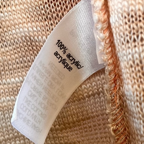 Maurice’s • NWT Peach & Tan Lightweight Duster Cardigan • Medium - Picture 6 of 7